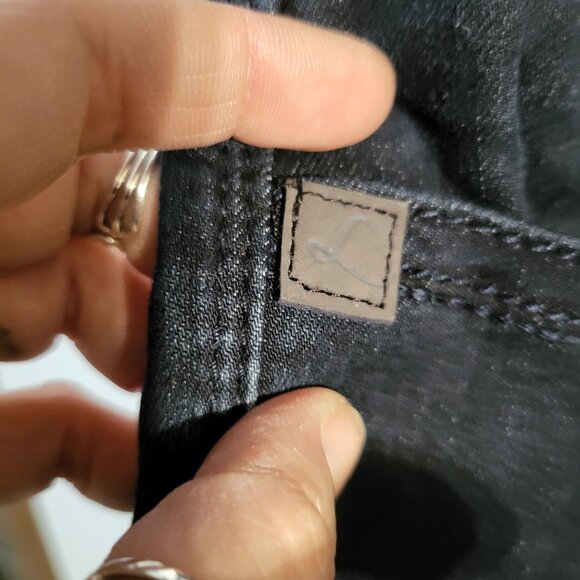 LOLA DARK WASH STRAIGHT LEG JEGGINGS JEANS SZ 8 - Picture 4 of 10